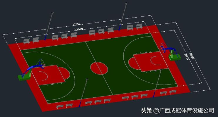 篮球场画线尺寸要注意什么？-第3张图片-www.211178.com_果博福布斯