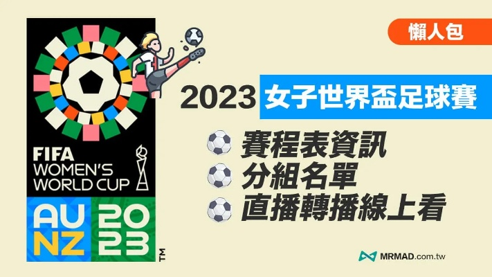 2023女足世界杯32支球队全部出炉 球队阵容及赛程安排